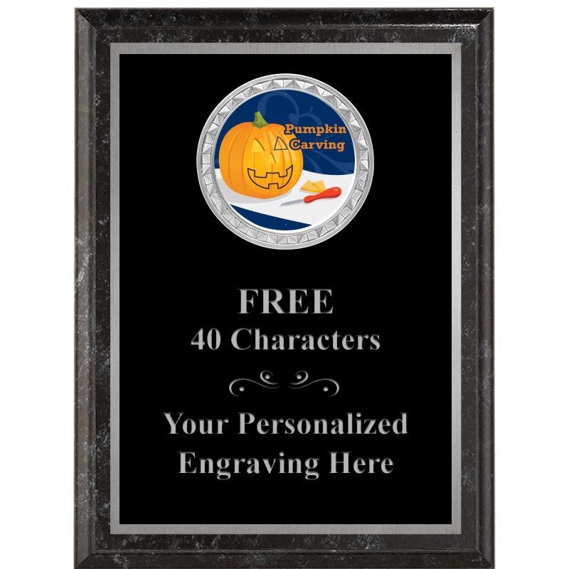 6X8 BLACK EXECUTIVE INS PLQ SV