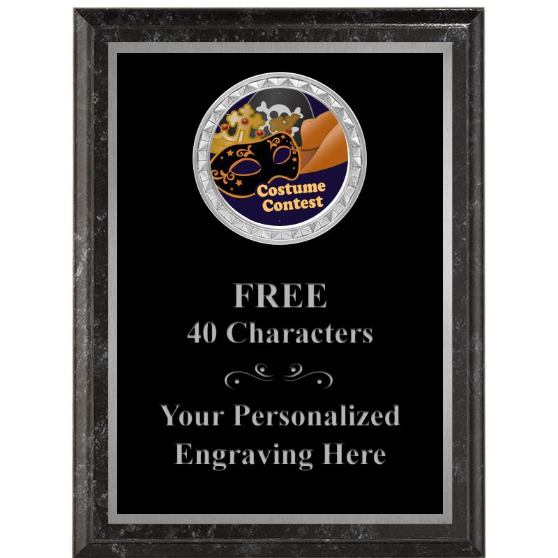 6X8 BLACK EXECUTIVE INS PLQ SV