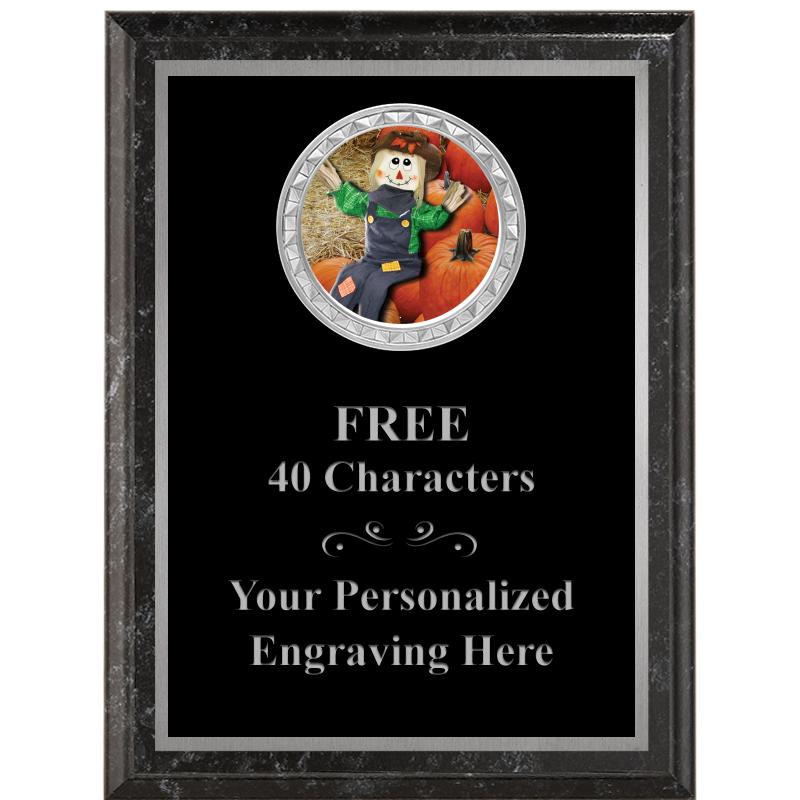 6X8 BLACK EXECUTIVE INS PLQ SV