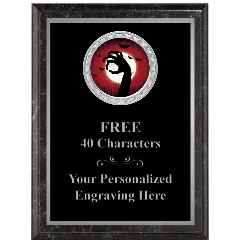 6X8 BLACK EXECUTIVE INS PLQ SV