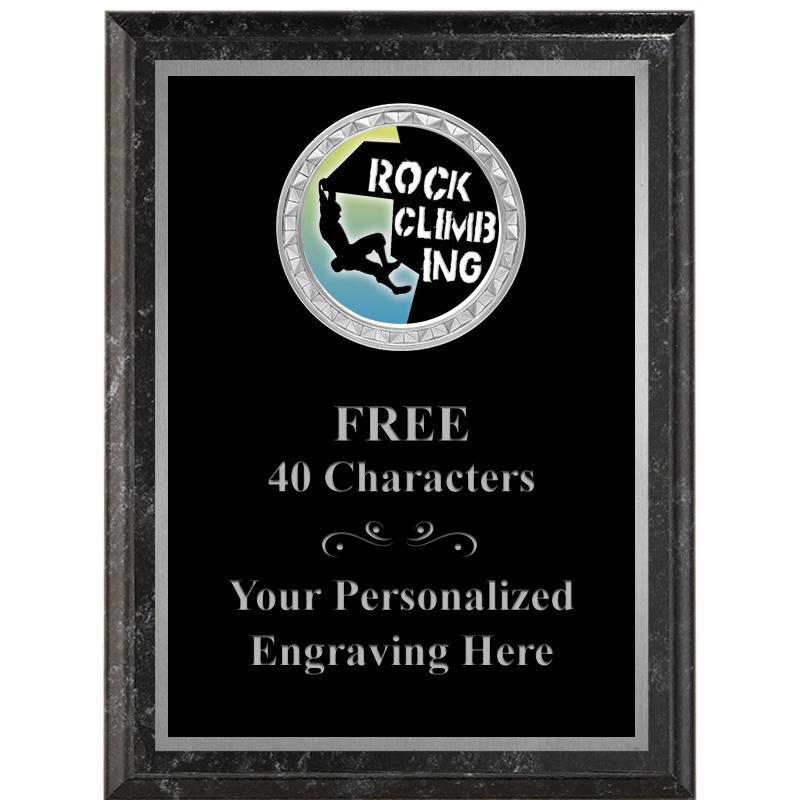 6X8 BLACK EXECUTIVE INS PLQ SV