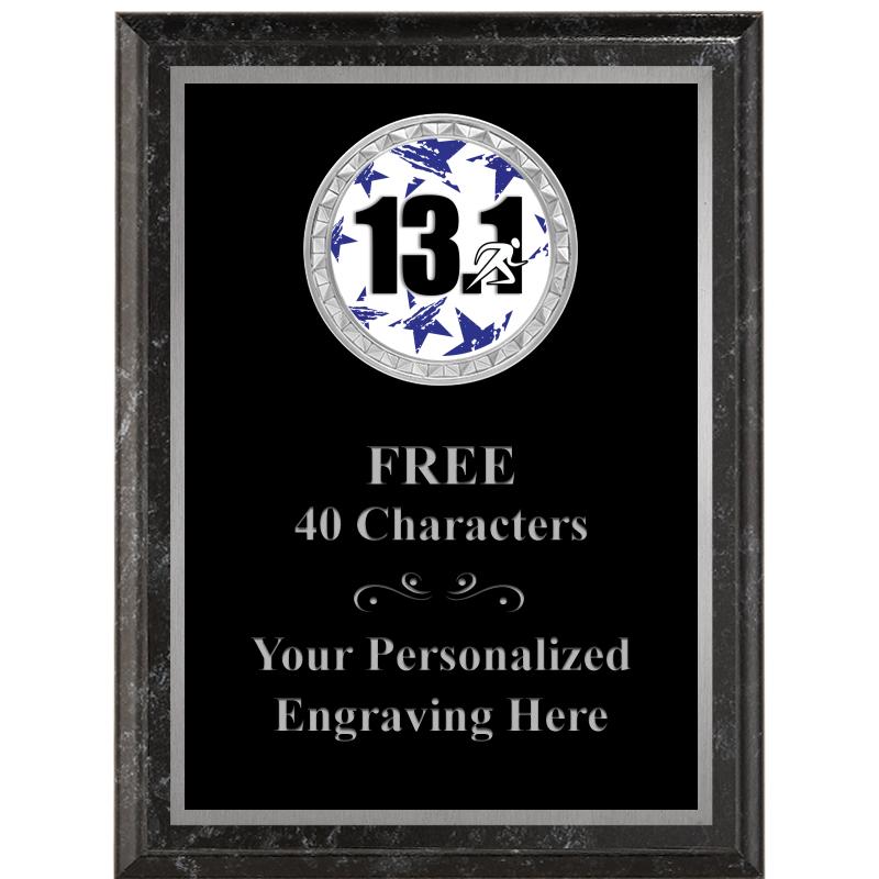 6X8 BLACK EXECUTIVE INS PLQ SV