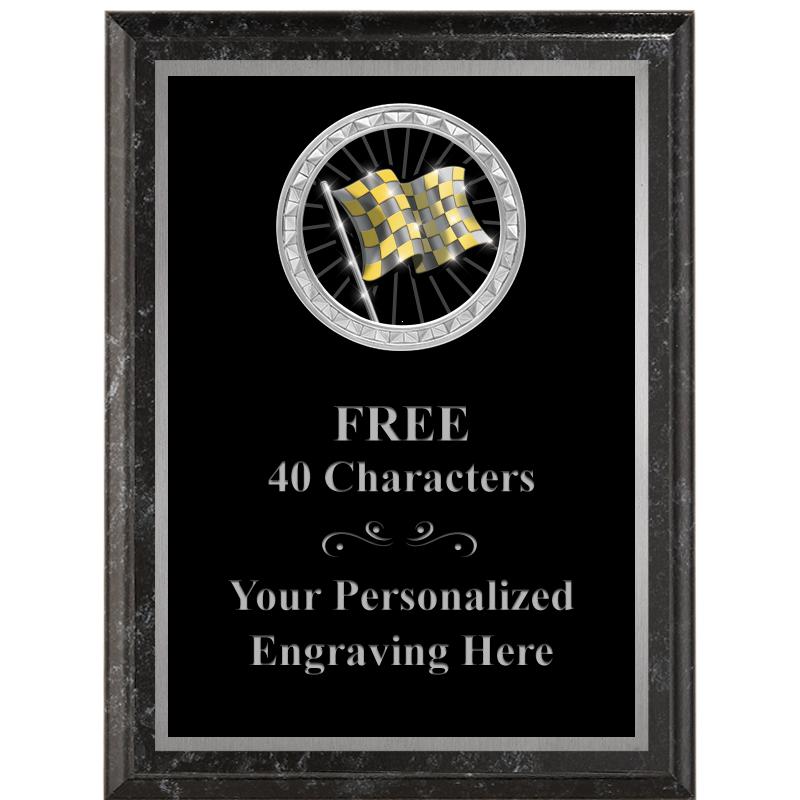 6X8 BLACK EXECUTIVE INS PLQ SV