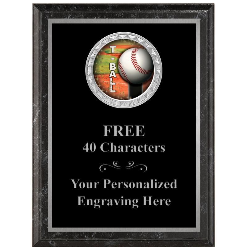 6X8 BLACK EXECUTIVE INS PLQ SV