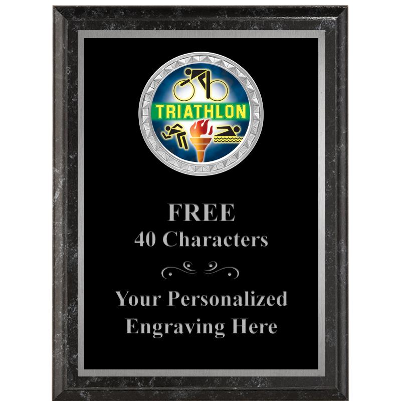 6X8 BLACK EXECUTIVE INS PLQ SV