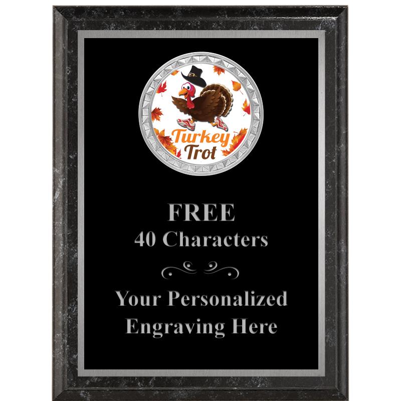 6X8 BLACK EXECUTIVE INS PLQ SV