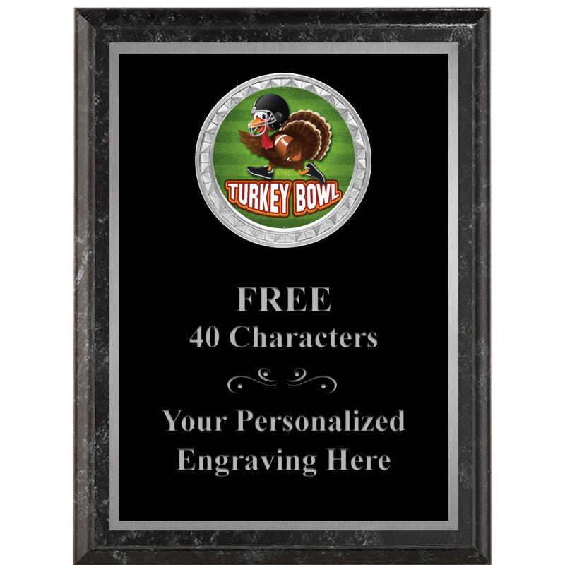 6X8 BLACK EXECUTIVE INS PLQ SV