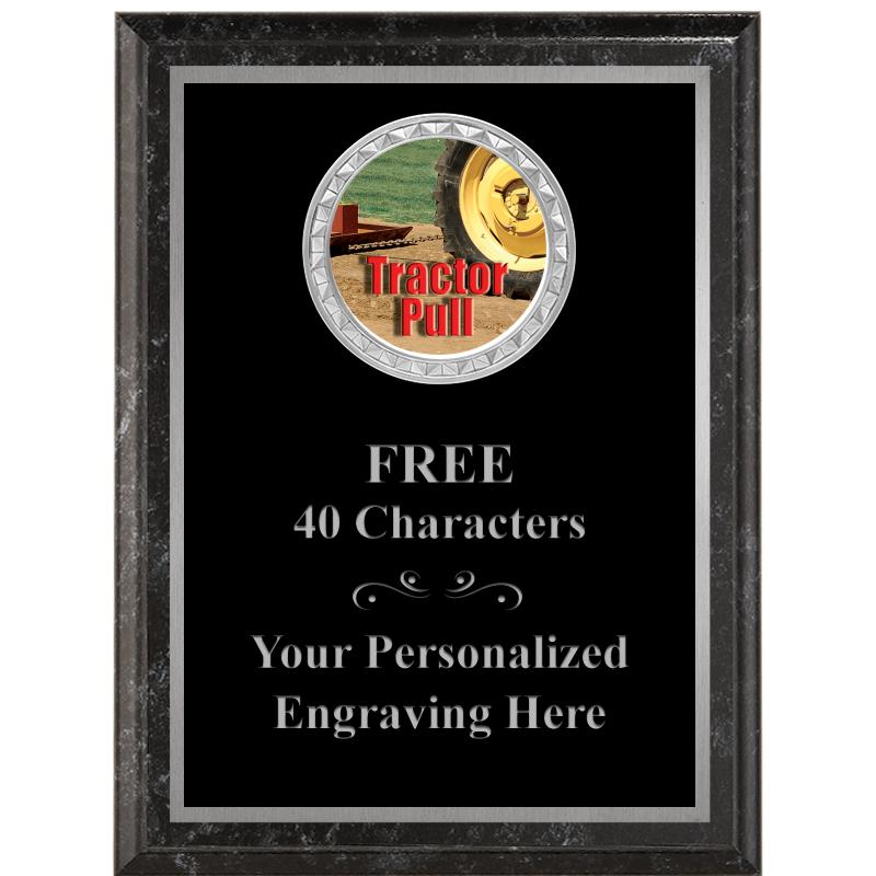 6X8 BLACK EXECUTIVE INS PLQ SV