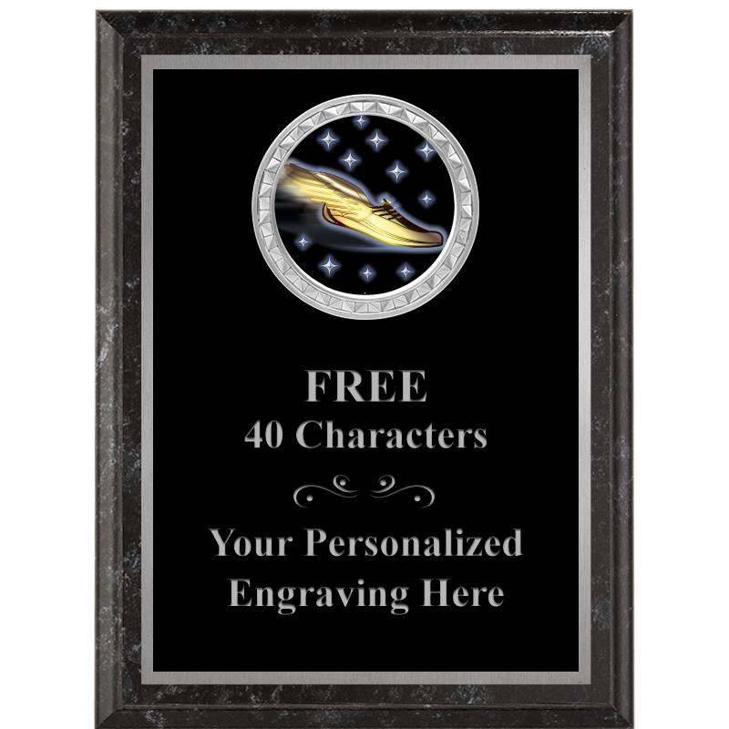 6X8 BLACK EXECUTIVE INS PLQ SV