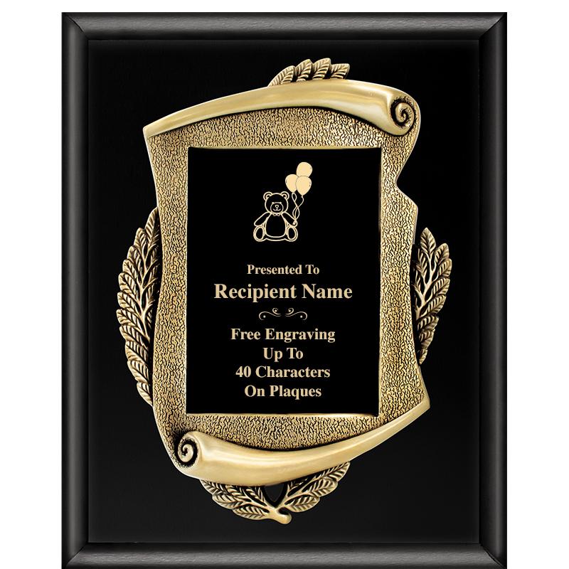 12 X 15 SHNY BLK MAYORS PLAQUE