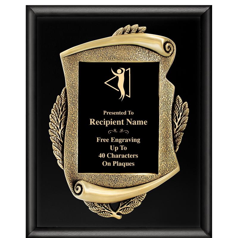 12 X 15 SHNY BLK MAYORS PLAQUE