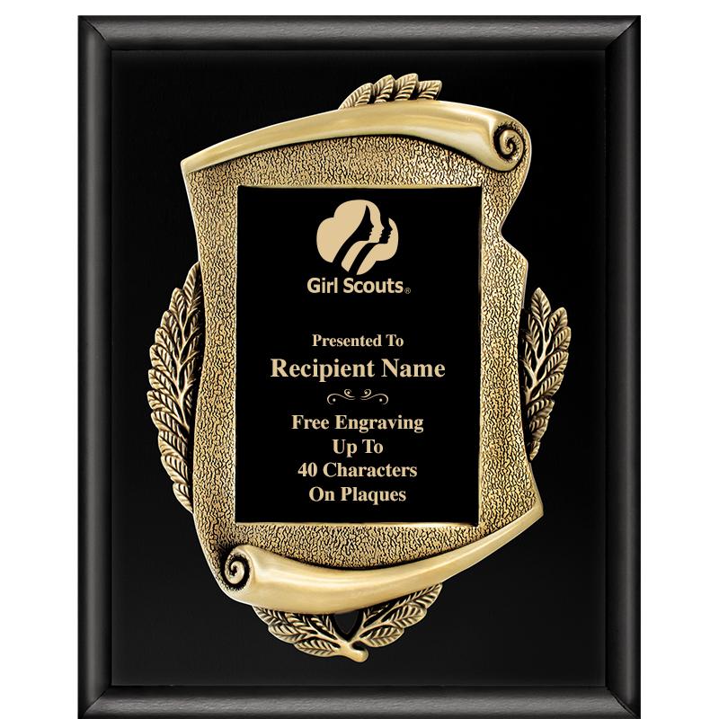 12 X 15 SHNY BLK MAYORS PLAQUE