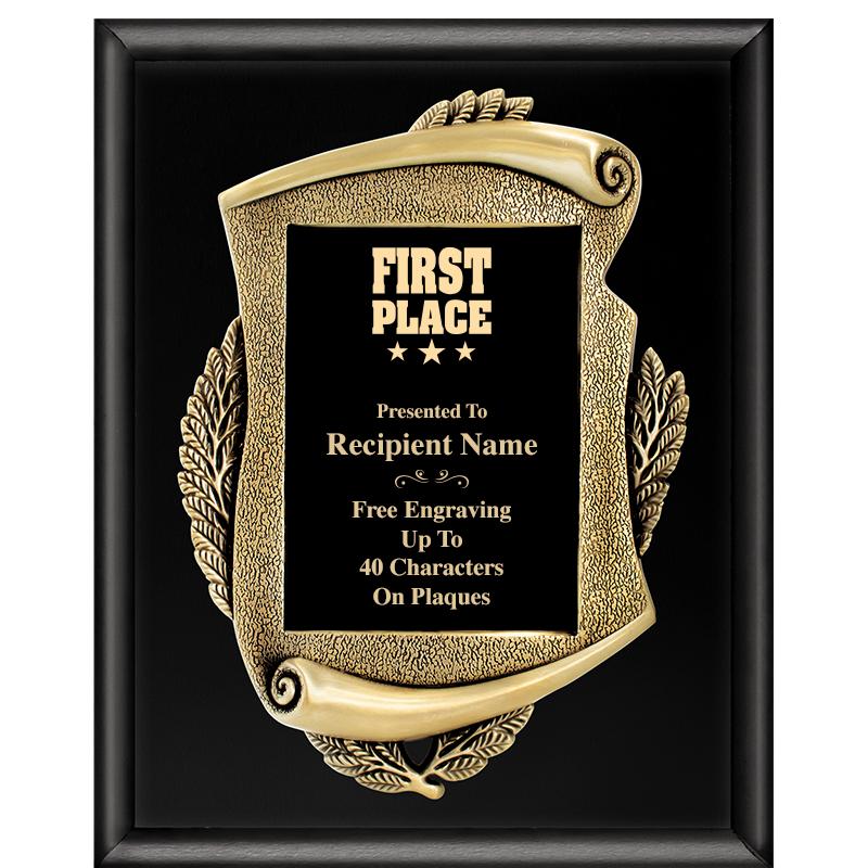 12 X 15 SHNY BLK MAYORS PLAQUE