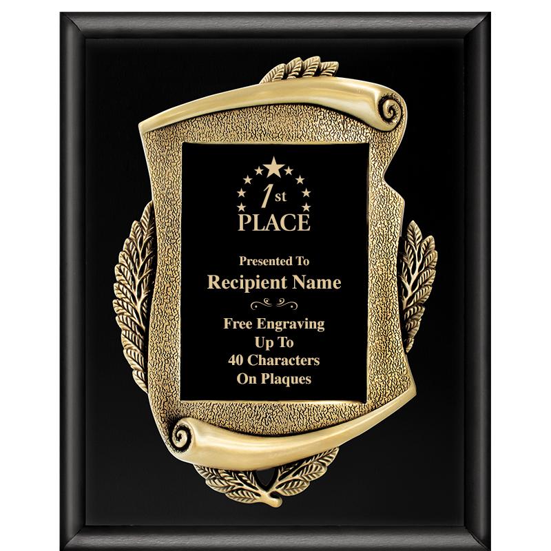 12 X 15 SHNY BLK MAYORS PLAQUE