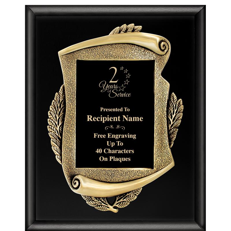 12 X 15 SHNY BLK MAYORS PLAQUE