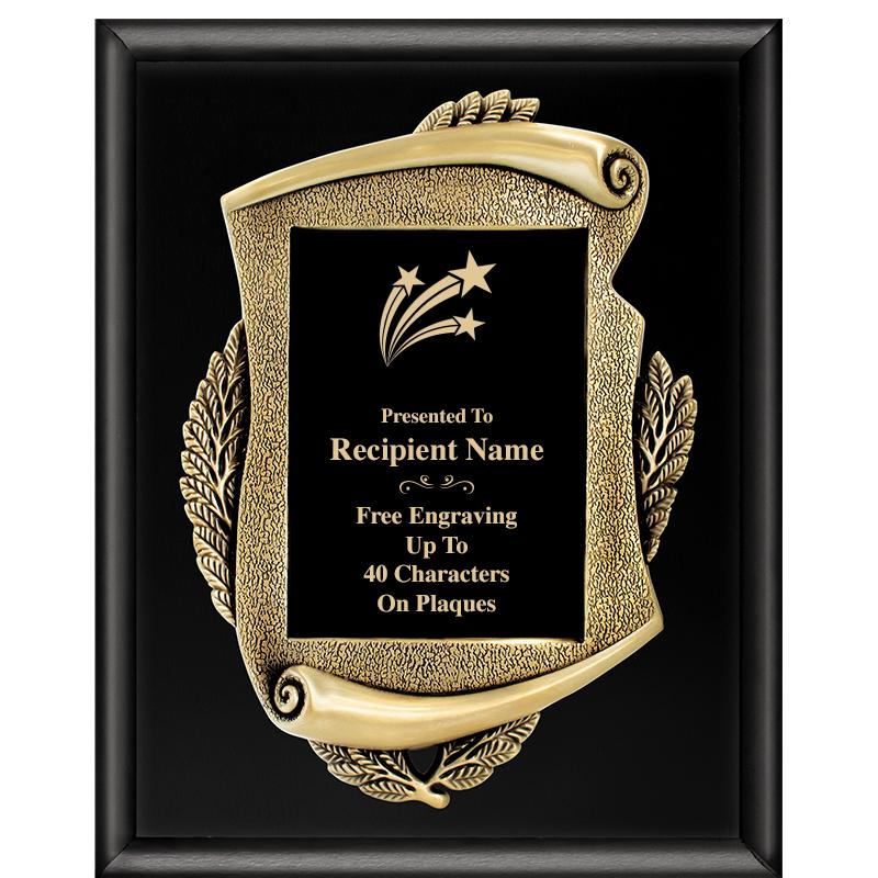 12 X 15 SHNY BLK MAYORS PLAQUE