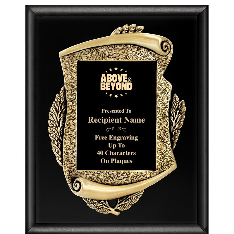 12 X 15 SHNY BLK MAYORS PLAQUE