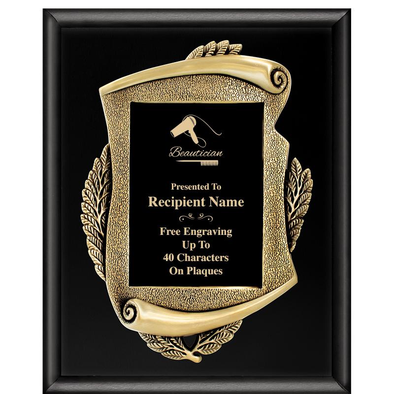 12 X 15 SHNY BLK MAYORS PLAQUE