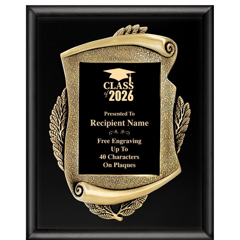 12 X 15 SHNY BLK MAYORS PLAQUE