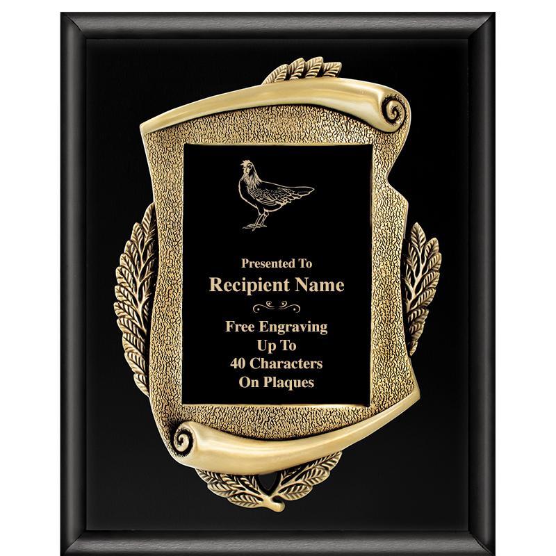 12 X 15 SHNY BLK MAYORS PLAQUE