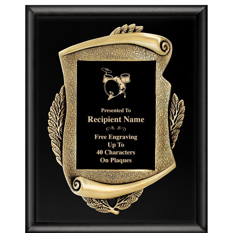 12 X 15 SHNY BLK MAYORS PLAQUE