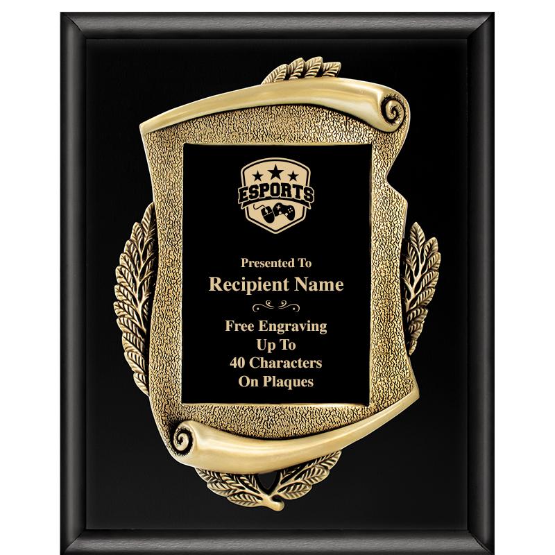 12 X 15 SHNY BLK MAYORS PLAQUE