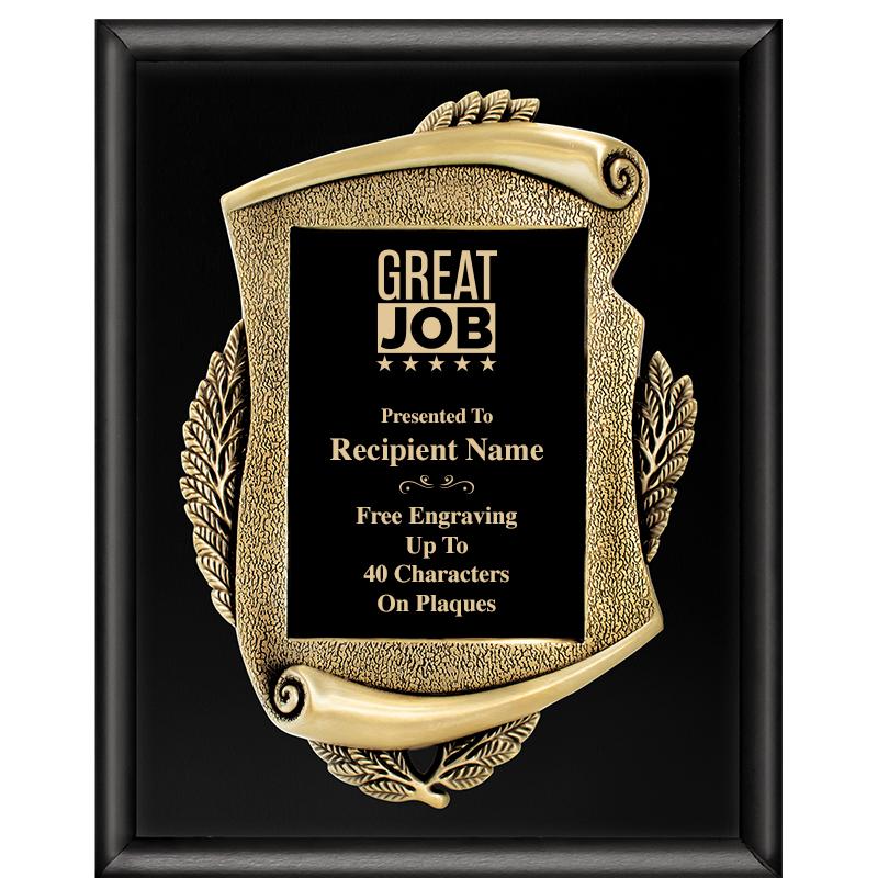 12 X 15 SHNY BLK MAYORS PLAQUE