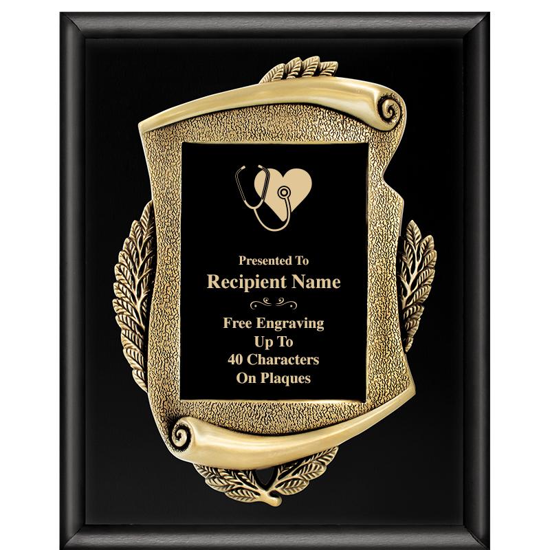 12 X 15 SHNY BLK MAYORS PLAQUE