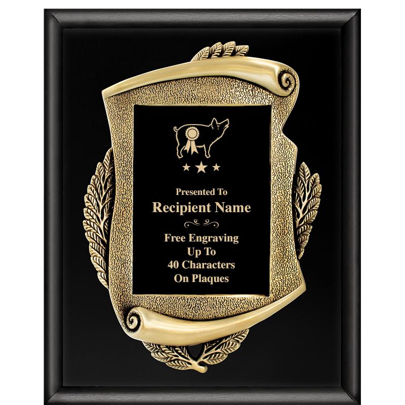 12 X 15 SHNY BLK MAYORS PLAQUE