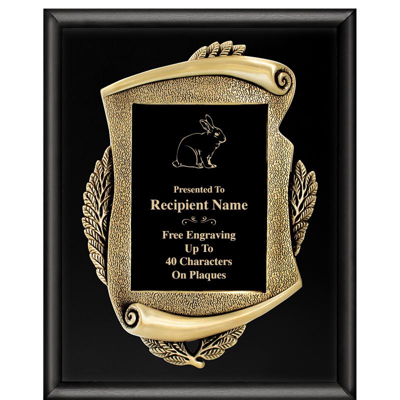 12 X 15 SHNY BLK MAYORS PLAQUE