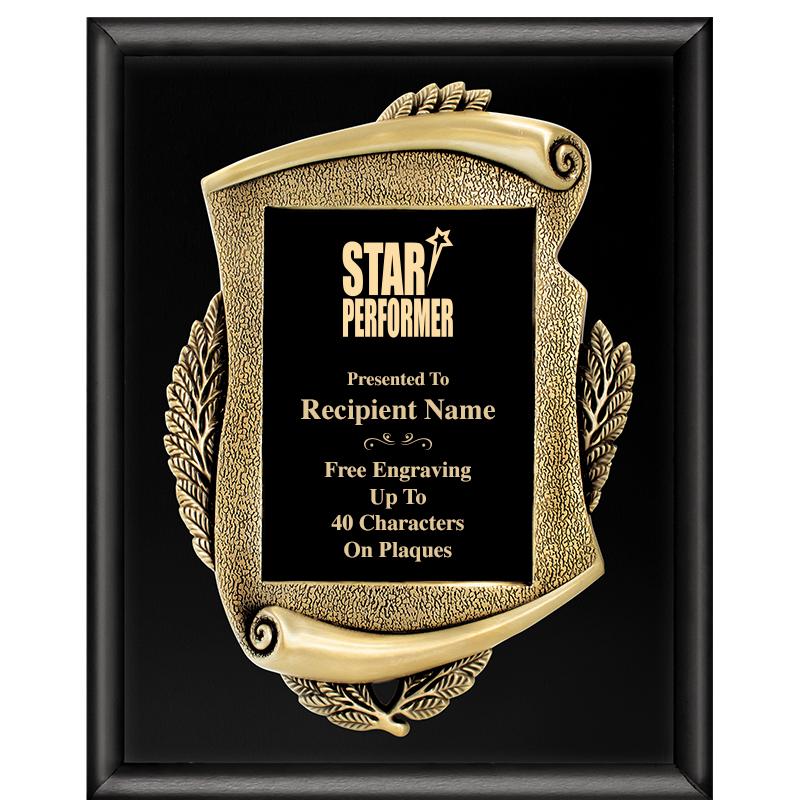 12 X 15 SHNY BLK MAYORS PLAQUE