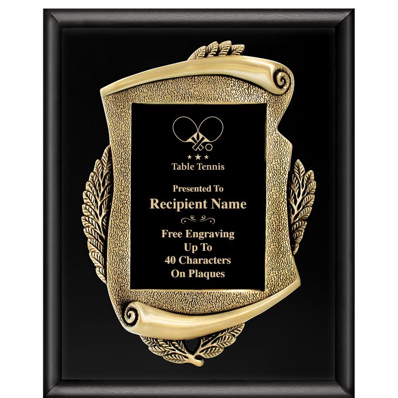 12 X 15 SHNY BLK MAYORS PLAQUE