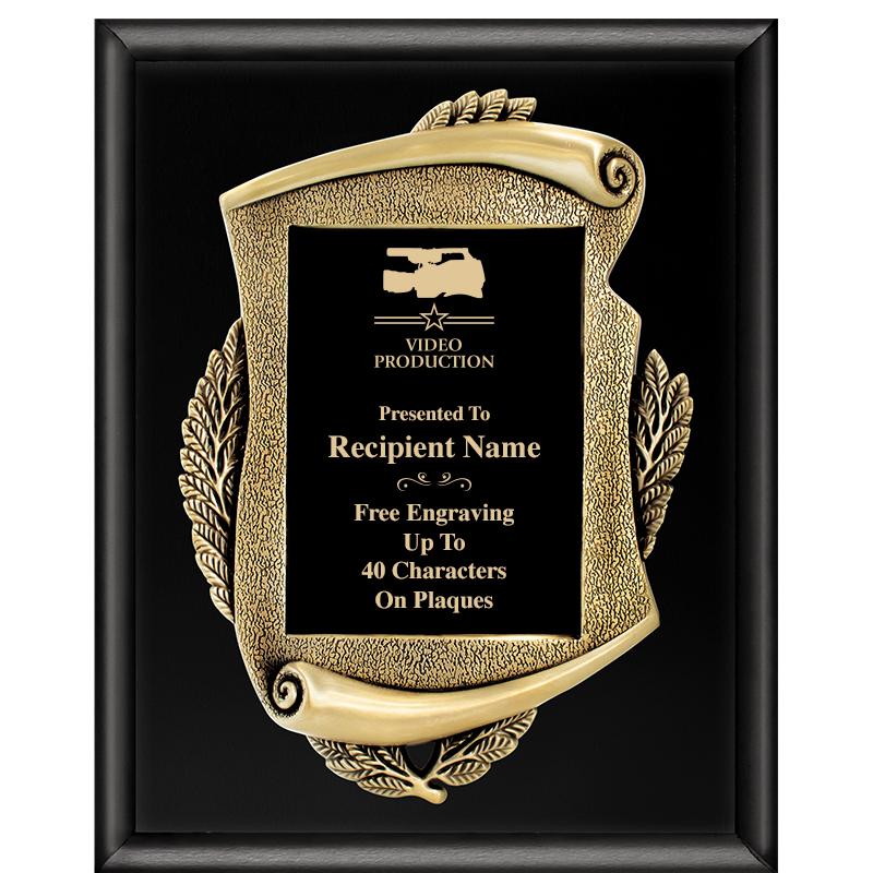 12 X 15 SHNY BLK MAYORS PLAQUE