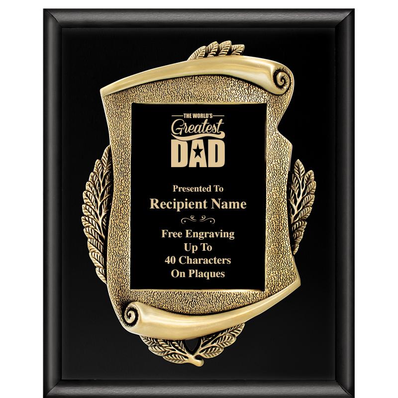 12 X 15 SHNY BLK MAYORS PLAQUE