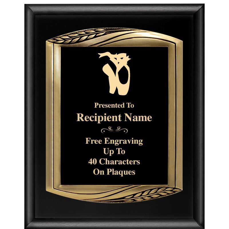 12X15 CHIEF PIANO BLK PLQ W GD