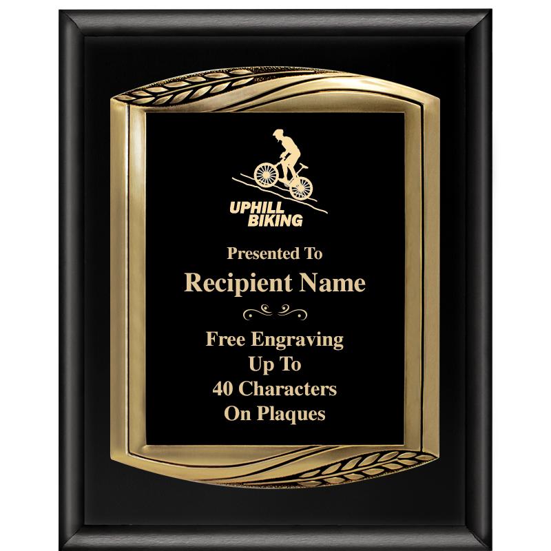 12X15 CHIEF PIANO BLK PLQ W GD