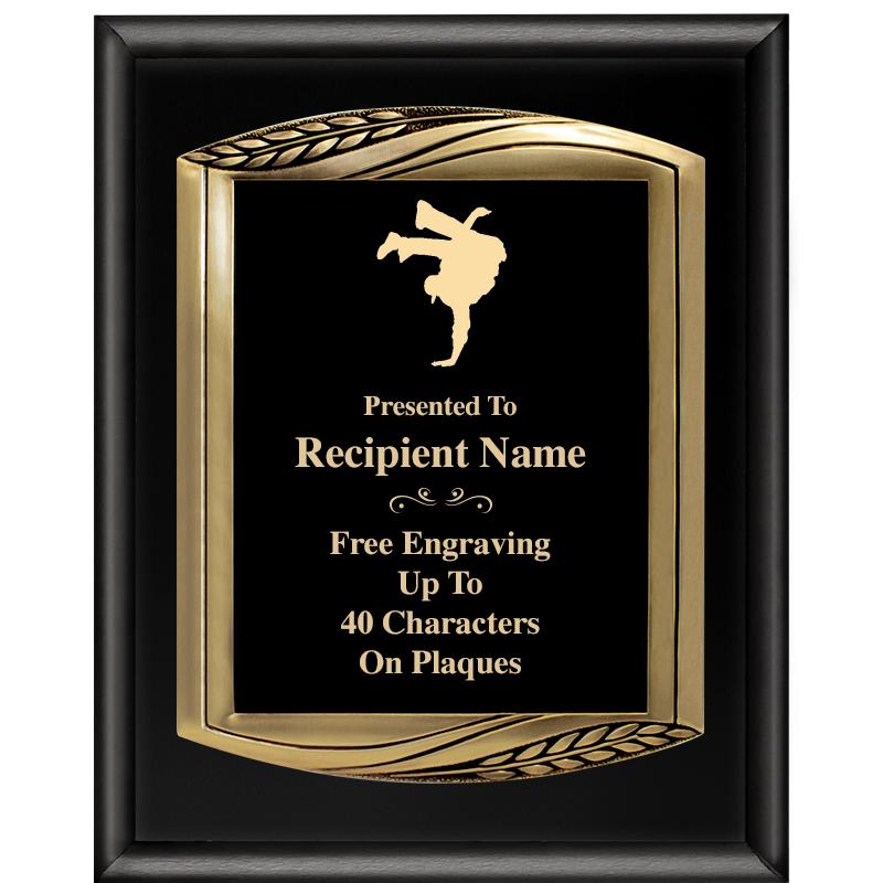 12X15 CHIEF PIANO BLK PLQ W GD