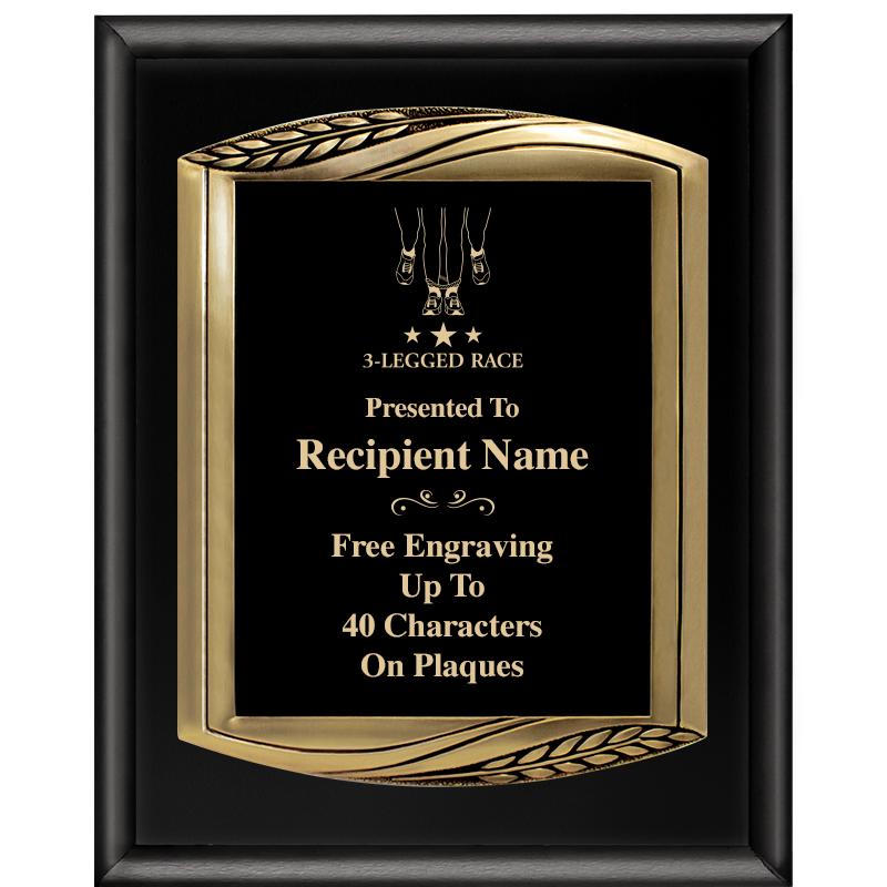 12X15 CHIEF PIANO BLK PLQ W GD