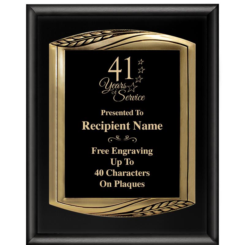 12X15 CHIEF PIANO BLK PLQ W GD