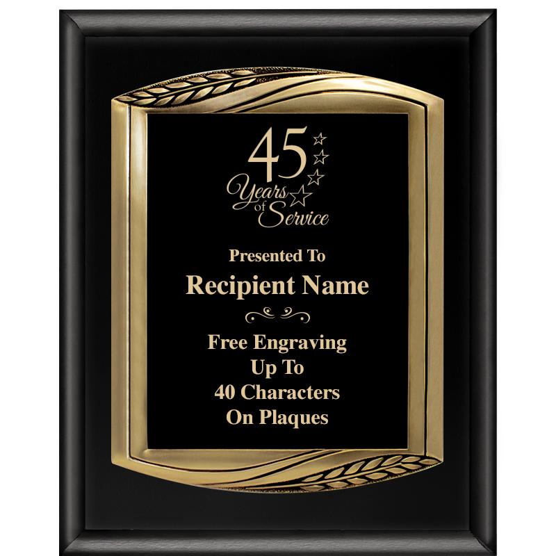 12X15 CHIEF PIANO BLK PLQ W GD