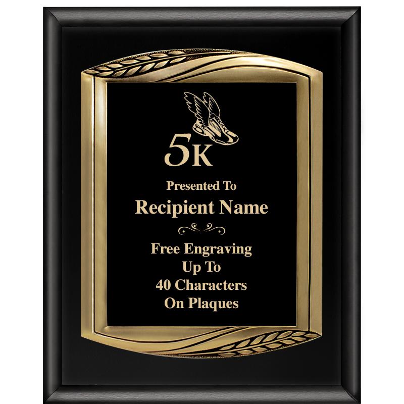 12X15 CHIEF PIANO BLK PLQ W GD