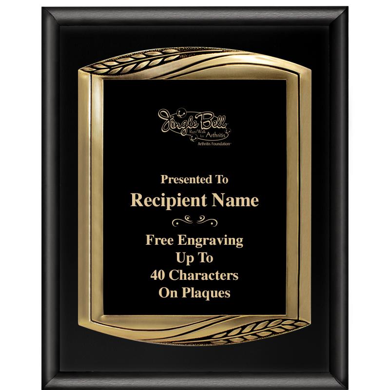 12X15 CHIEF PIANO BLK PLQ W GD