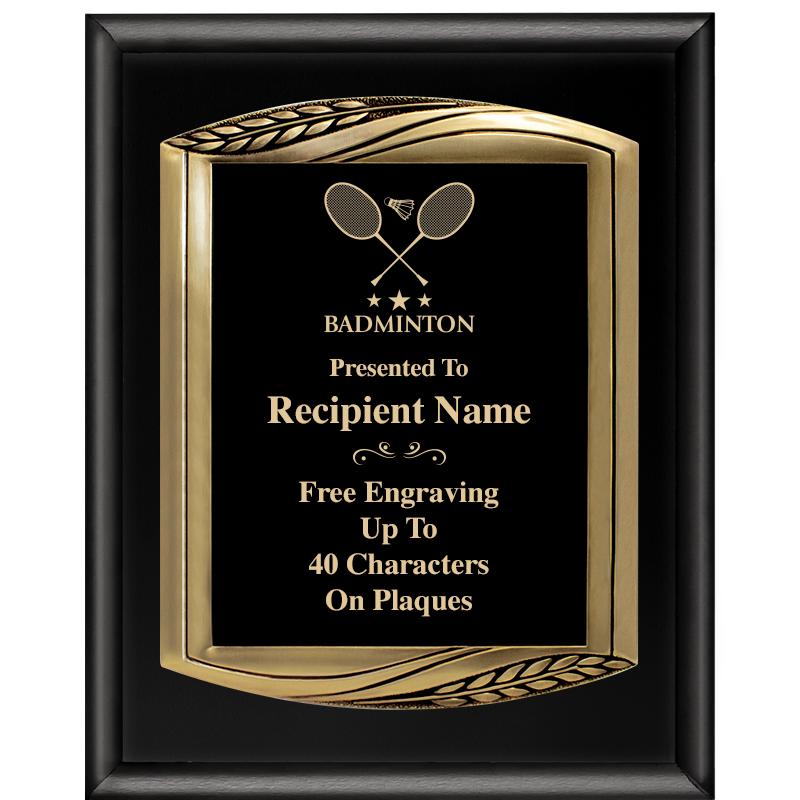 12X15 CHIEF PIANO BLK PLQ W GD