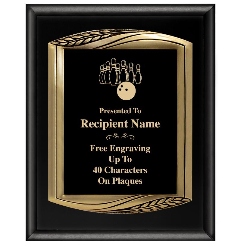 12X15 CHIEF PIANO BLK PLQ W GD