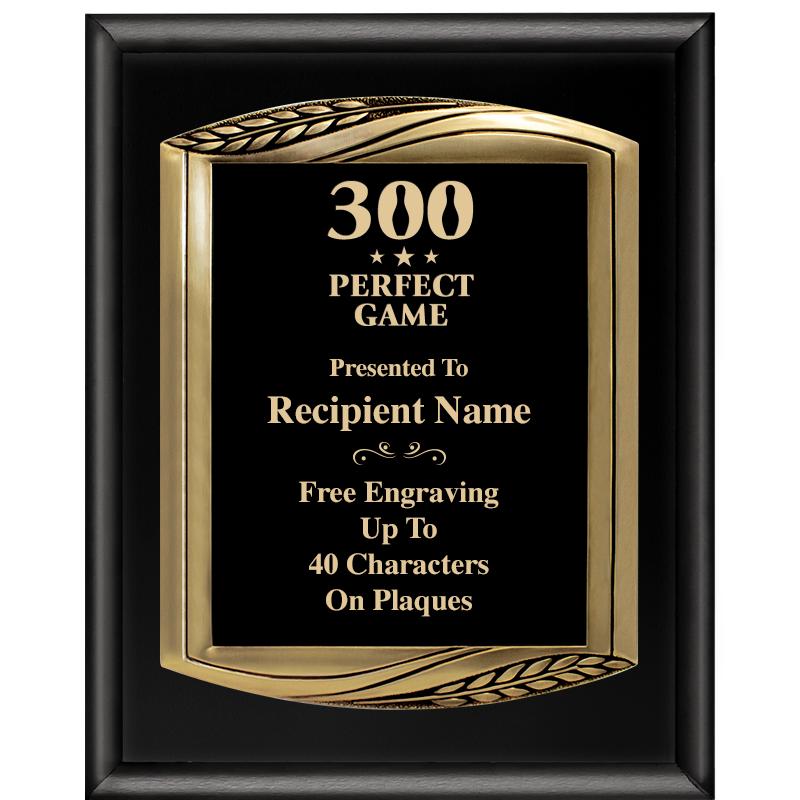 12X15 CHIEF PIANO BLK PLQ W GD