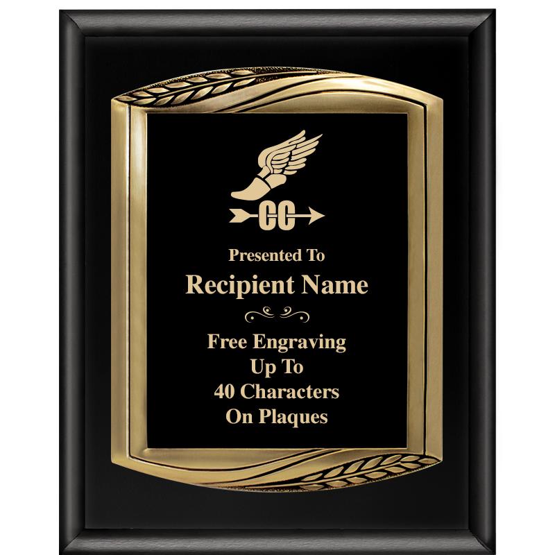 12X15 CHIEF PIANO BLK PLQ W GD