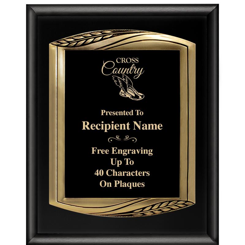 12X15 CHIEF PIANO BLK PLQ W GD