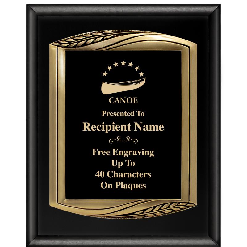 12X15 CHIEF PIANO BLK PLQ W GD