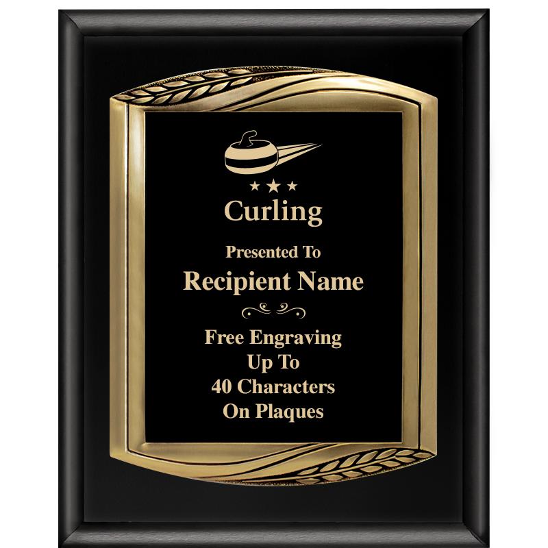 12X15 CHIEF PIANO BLK PLQ W GD