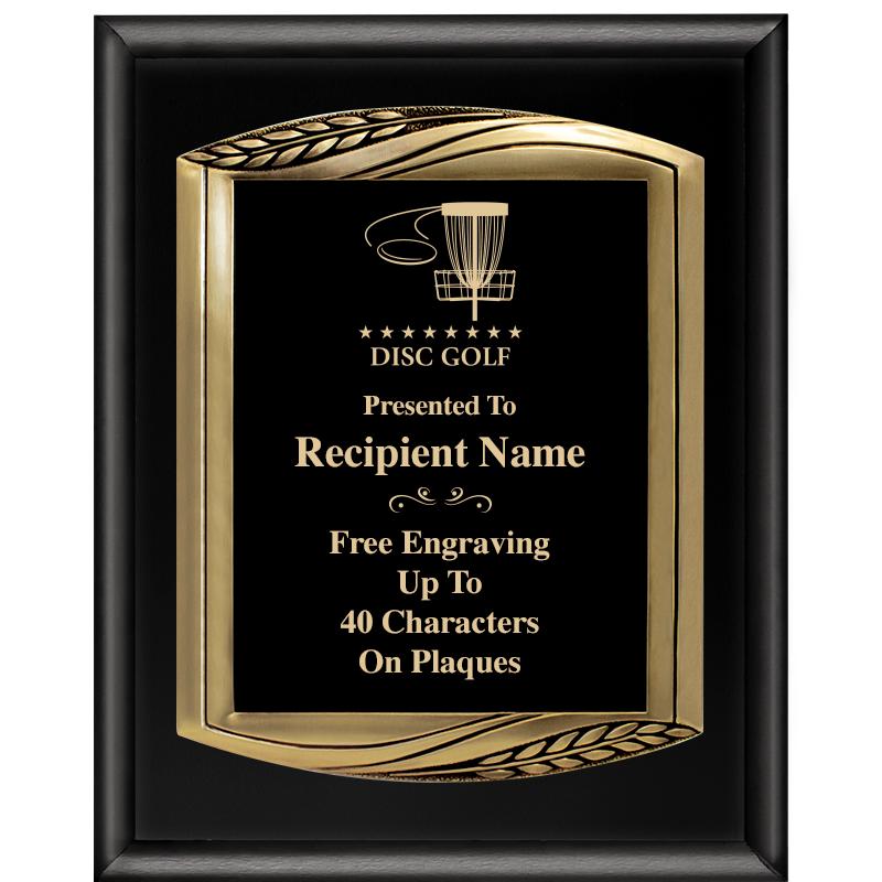 12X15 CHIEF PIANO BLK PLQ W GD